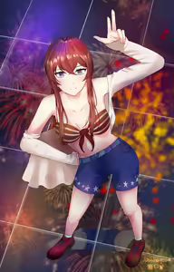 Page 1758 of Makise kurisu Image Set - preview thumbnail
