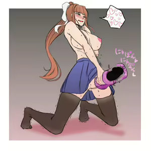Page 345 of Doki Doki Literature Club Collection - preview thumbnail