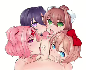 Page 436 of Doki Doki Literature Club Collection - preview thumbnail