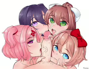 Page 444 of Doki Doki Literature Club Collection - preview thumbnail