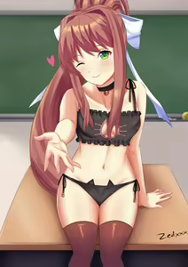 Page 458 of Doki Doki Literature Club Collection - preview thumbnail