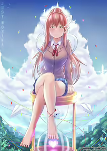 Page 583 of Doki Doki Literature Club Collection - preview thumbnail