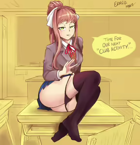 Page 849 of Doki Doki Literature Club Collection - preview thumbnail
