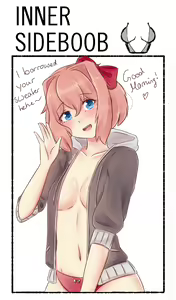 Page 1065 of Doki Doki Literature Club Collection - preview thumbnail
