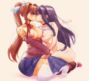 Page 382 of Doki Doki Literature Club Collection - preview thumbnail