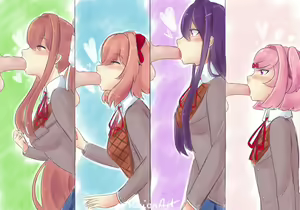 Page 547 of Doki Doki Literature Club Collection - preview thumbnail