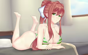 Page 1045 of Doki Doki Literature Club Collection - preview thumbnail