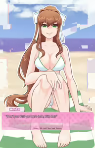 Page 345 of Doki Doki Literature Club Collection - preview thumbnail