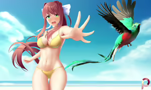 Page 406 of Doki Doki Literature Club Collection - preview thumbnail