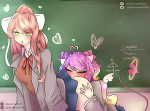 Page 604 of Doki Doki Literature Club Collection - preview thumbnail