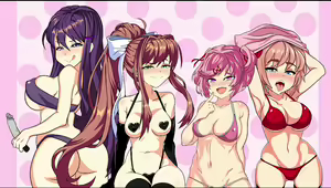 Page 613 of Doki Doki Literature Club Collection - preview thumbnail