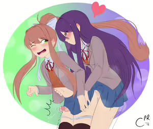 Page 627 of Doki Doki Literature Club Collection - preview thumbnail