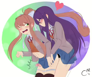 Page 628 of Doki Doki Literature Club Collection - preview thumbnail
