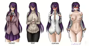 Page 729 of Doki Doki Literature Club Collection - preview thumbnail
