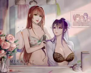Page 910 of Doki Doki Literature Club Collection - preview thumbnail