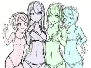 Page 929 of Doki Doki Literature Club Collection - preview thumbnail