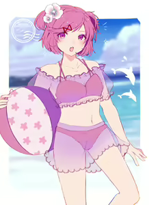 Page 1405 of Doki Doki Literature Club Collection - preview thumbnail