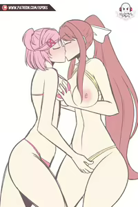 Page 1520 of Doki Doki Literature Club Collection - preview thumbnail
