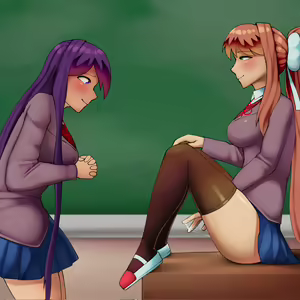 Page 1173 of Doki Doki Literature Club Collection - preview thumbnail