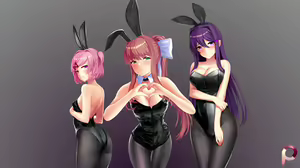 Page 1238 of Doki Doki Literature Club Collection - preview thumbnail