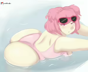 Page 1414 of Doki Doki Literature Club Collection - preview thumbnail