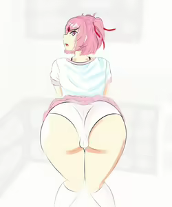 Page 1418 of Doki Doki Literature Club Collection - preview thumbnail