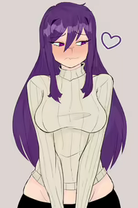 Page 1447 of Doki Doki Literature Club Collection - preview thumbnail