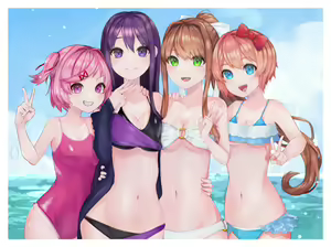 Page 275 of Doki Doki Literature Club Collection - preview thumbnail