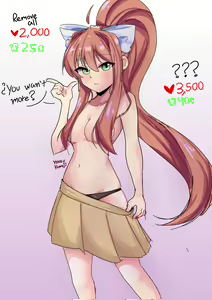 Page 107 of Doki Doki Literature Club Collection - preview thumbnail