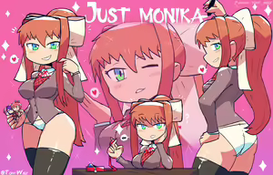 Page 1346 of Doki Doki Literature Club Collection - preview thumbnail
