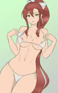 Page 1507 of Doki Doki Literature Club Collection - preview thumbnail