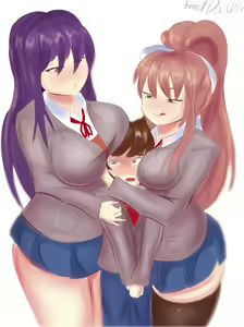 Page 606 of Doki Doki Literature Club Collection - preview thumbnail