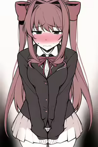 Page 613 of Doki Doki Literature Club Collection - preview thumbnail