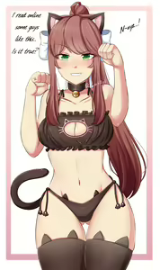 Page 1067 of Doki Doki Literature Club Collection - preview thumbnail