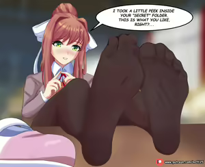 Page 1095 of Doki Doki Literature Club Collection - preview thumbnail