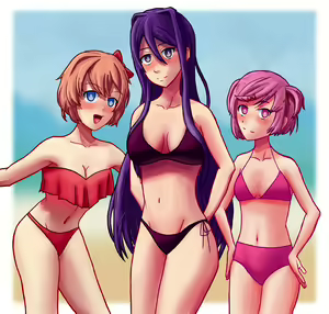Page 1111 of Doki Doki Literature Club Collection - preview thumbnail
