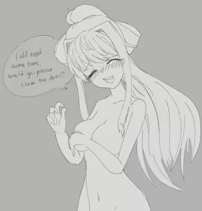 Page 1140 of Doki Doki Literature Club Collection - preview thumbnail