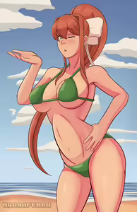 Page 1241 of Doki Doki Literature Club Collection - preview thumbnail
