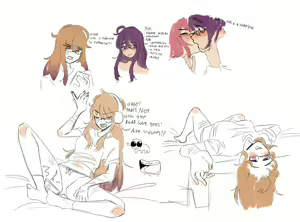 Page 1246 of Doki Doki Literature Club Collection - preview thumbnail