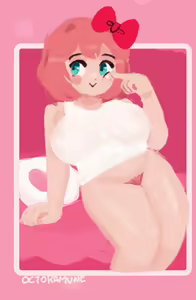 Page 1278 of Doki Doki Literature Club Collection - preview thumbnail