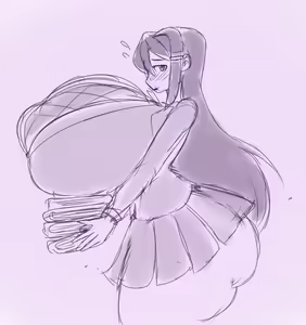 Page 1290 of Doki Doki Literature Club Collection - preview thumbnail
