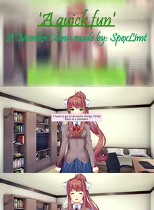Page 1307 of Doki Doki Literature Club Collection - preview thumbnail