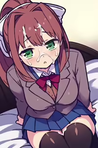 Page 1338 of Doki Doki Literature Club Collection - preview thumbnail