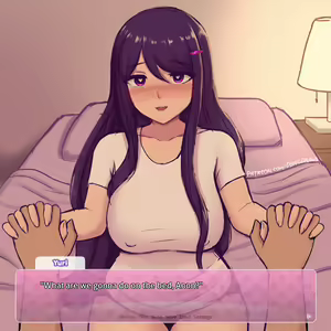 Page 1394 of Doki Doki Literature Club Collection - preview thumbnail