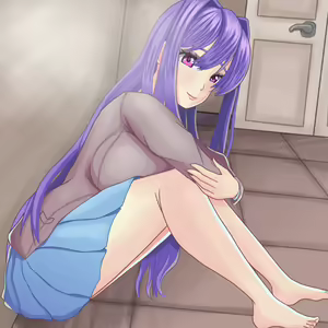 Page 1399 of Doki Doki Literature Club Collection - preview thumbnail