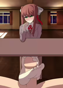 Page 1432 of Doki Doki Literature Club Collection - preview thumbnail