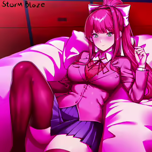 Page 1493 of Doki Doki Literature Club Collection - preview thumbnail