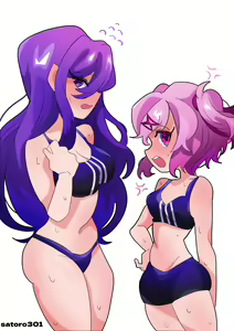 Page 1496 of Doki Doki Literature Club Collection - preview thumbnail