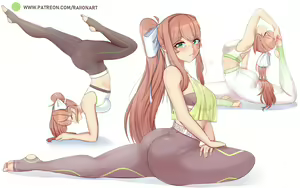 Page 1497 of Doki Doki Literature Club Collection - preview thumbnail
