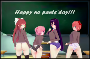 Page 244 of Doki Doki Literature Club Collection - preview thumbnail